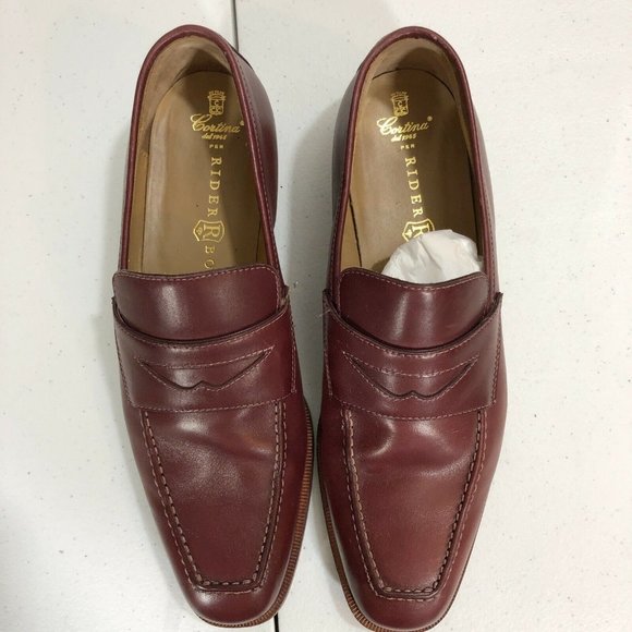 Rider Boot Co. Cortina Oxblood Loafer EU 39.5 US 9 - Picture 5 of 8